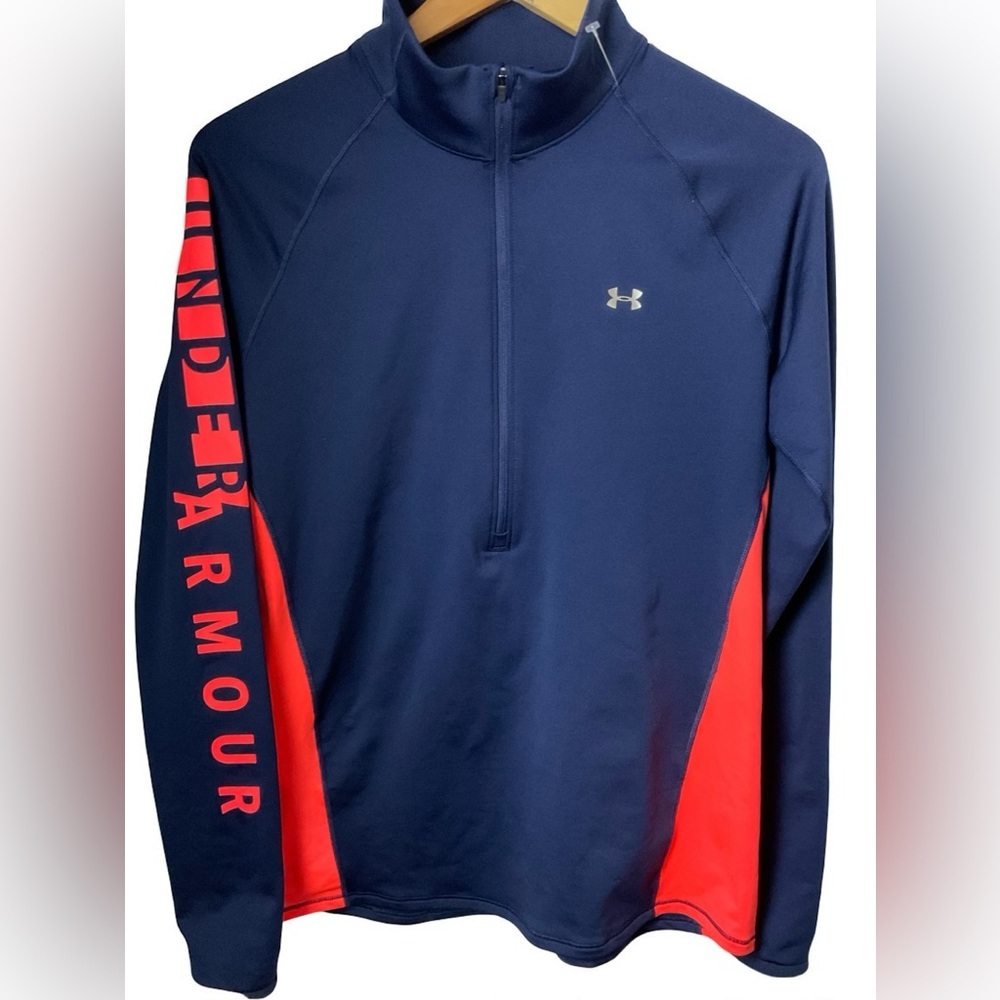Under Armour Men's Performance Jacket in Navy and Red